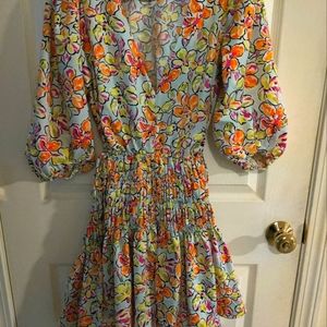 Floral Maje dress Size 34